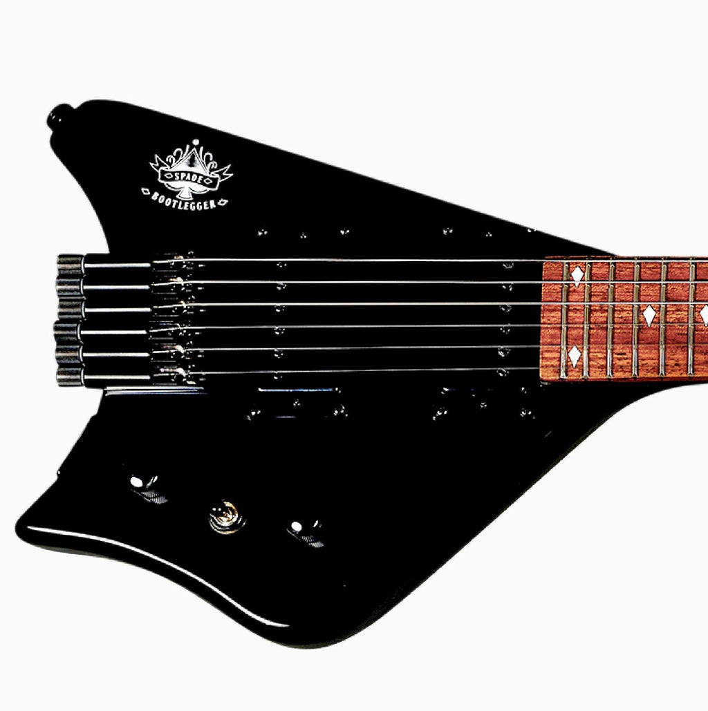 Headless Electric Travel Guitar with Hard Case V833338