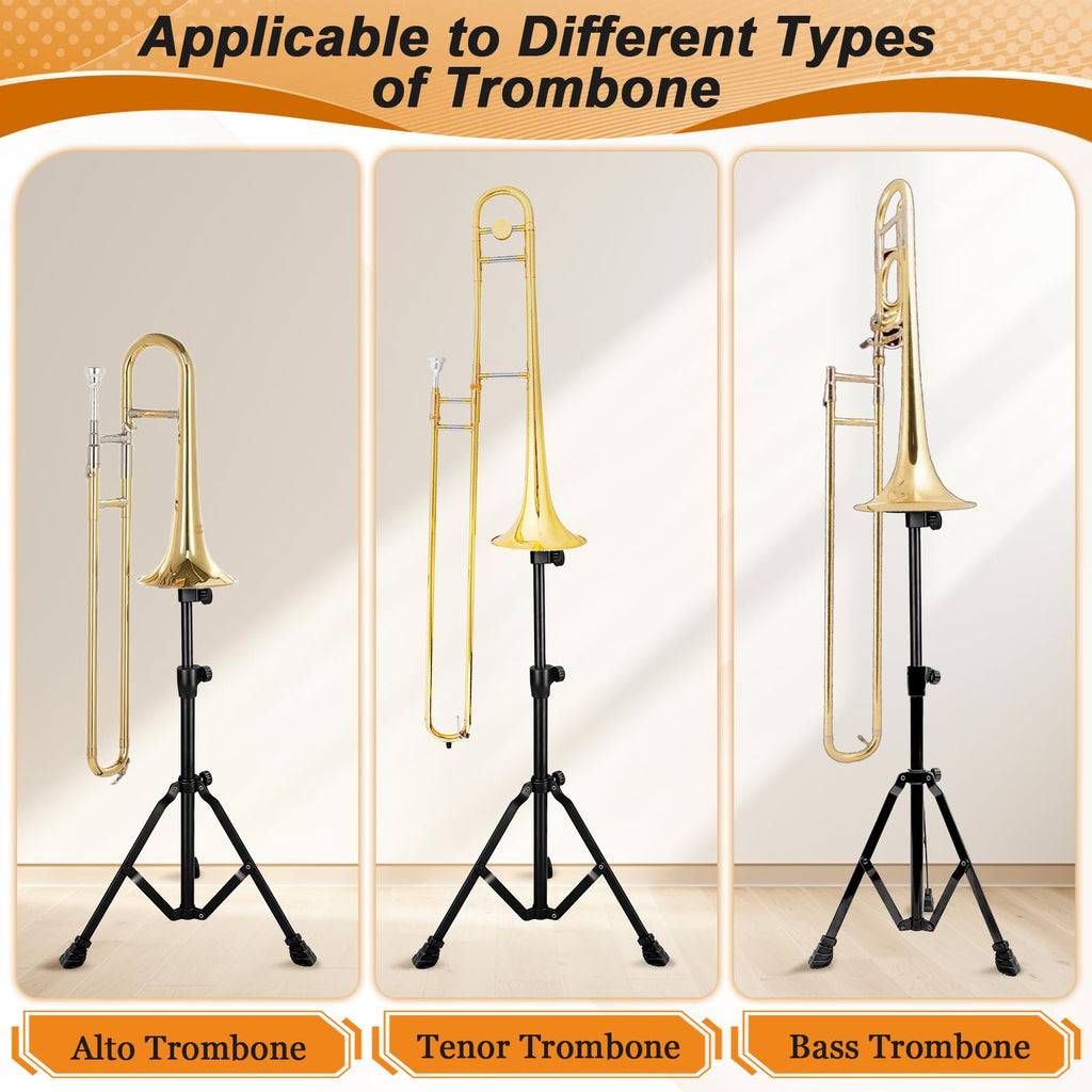 Adjustable Height Retractable Trombone Stand D4387