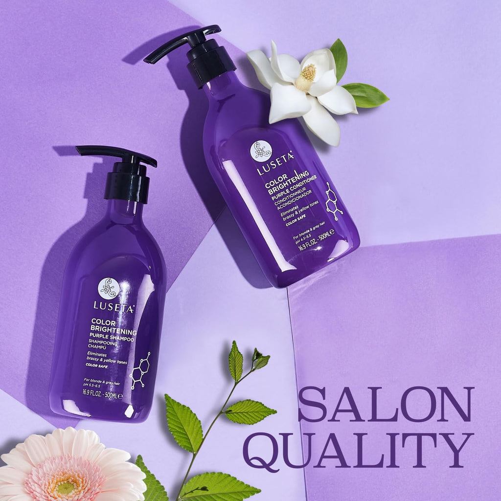 Purple Shampoo and Conditioner Set 16.9oz*2 M385126
