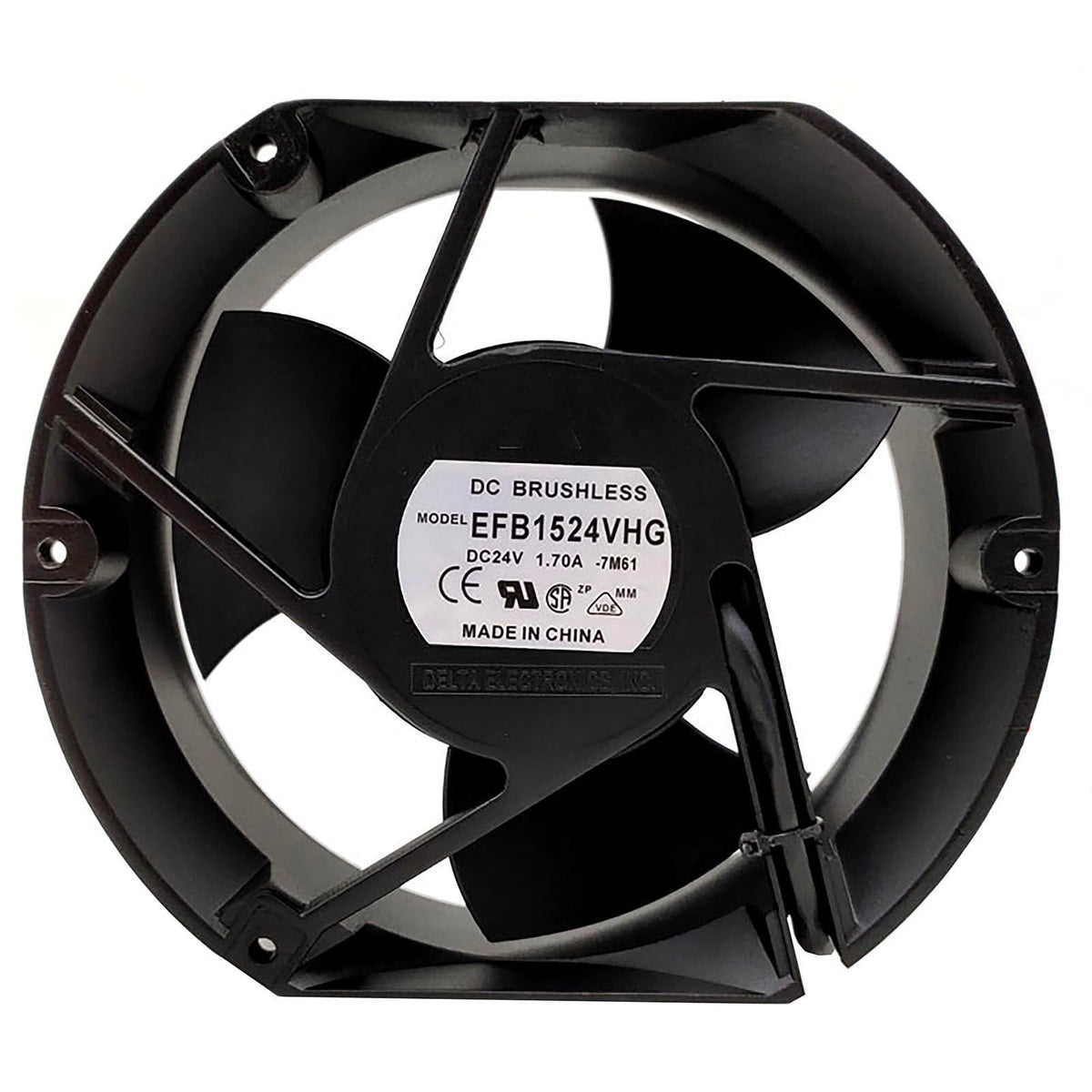 24V 172mm Cooling Fan 3Pin 3Wire Dual Ball Q80458