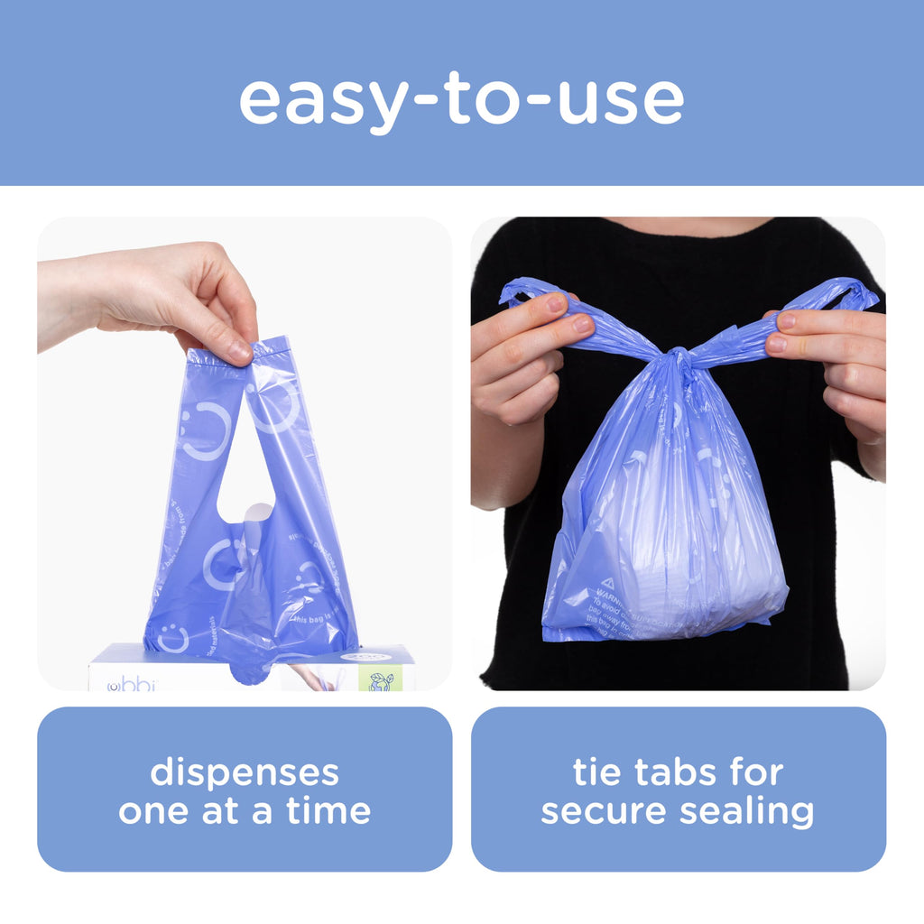 Lavender Scented Disposable Diaper Sacks 200 Count W413
