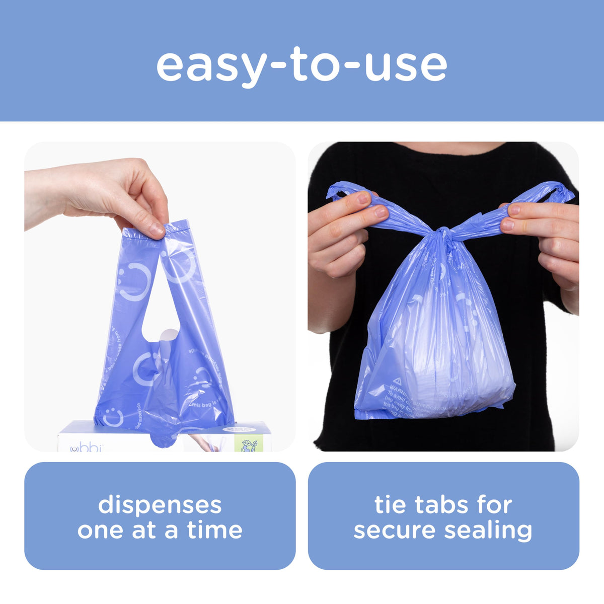 Lavender Scented Disposable Diaper Sacks 200 Count W413