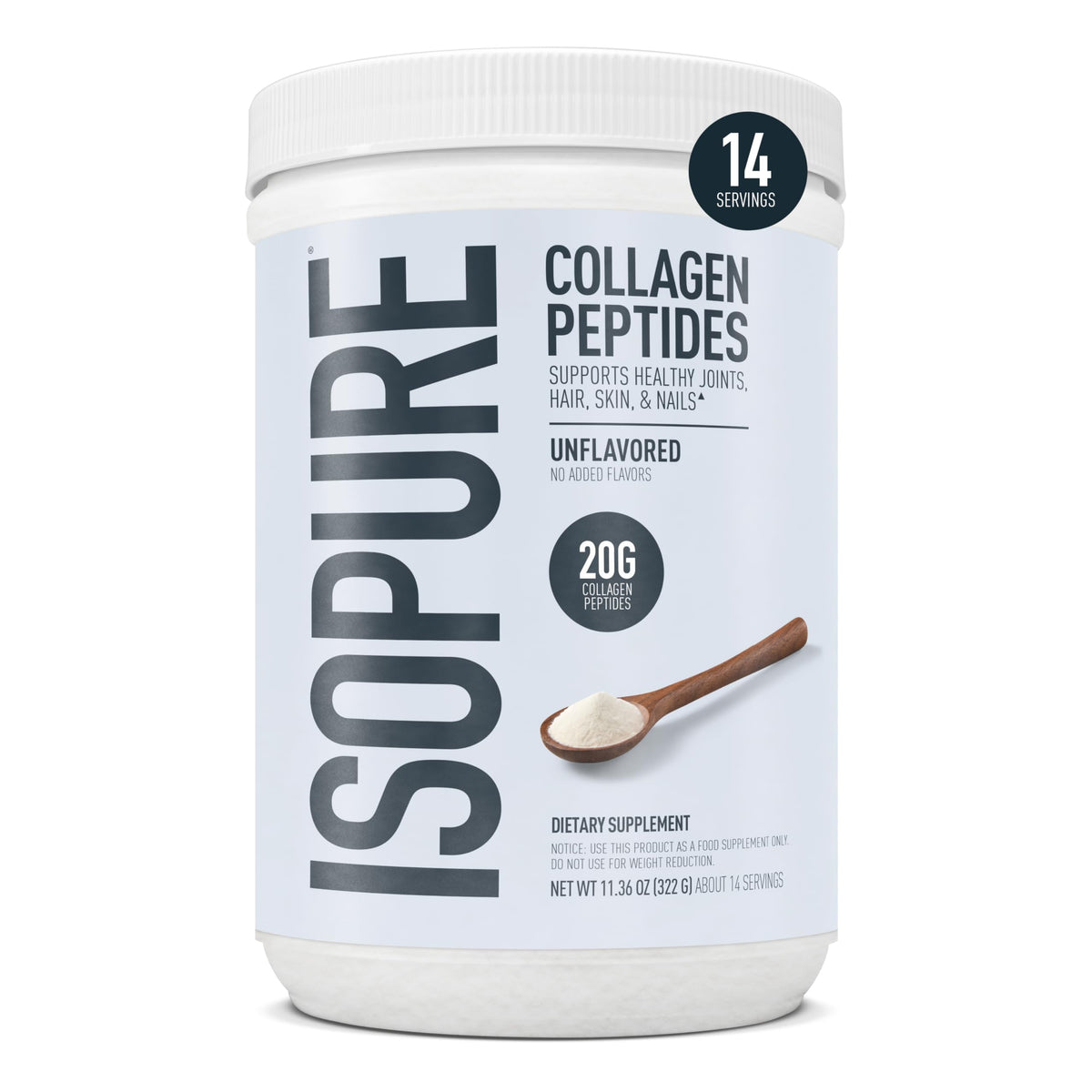 Unflavored Grass-Fed Collagen Peptides Powder W5468