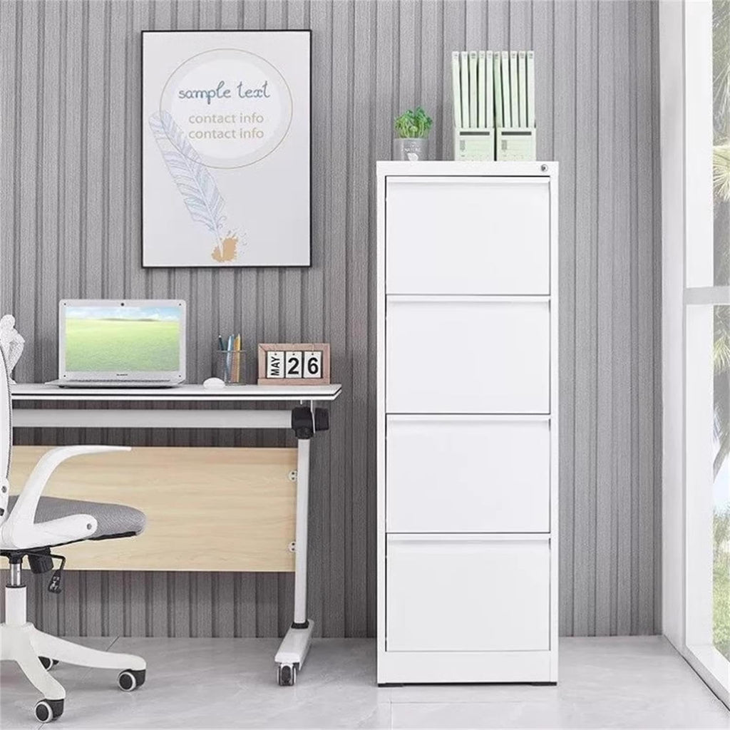 4 Drawer Vertical Metal File Cabinet with Lock M6283