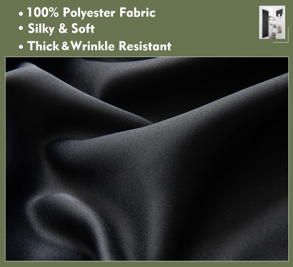 Blackout Tie Up Door Curtain 1 Panel B35540