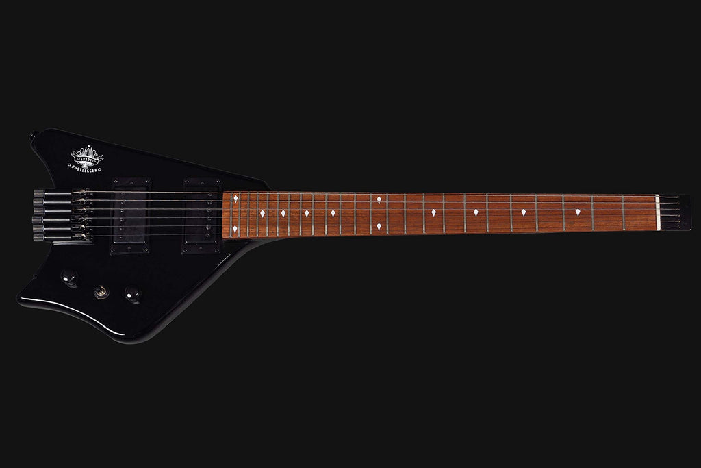 Headless Electric Travel Guitar with Hard Case V833338
