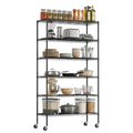 6-Tier Wire Shelf with Wheels U99433
