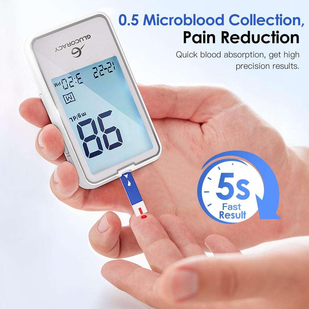 Blood Glucose Test Strips, 100 Strips B462930