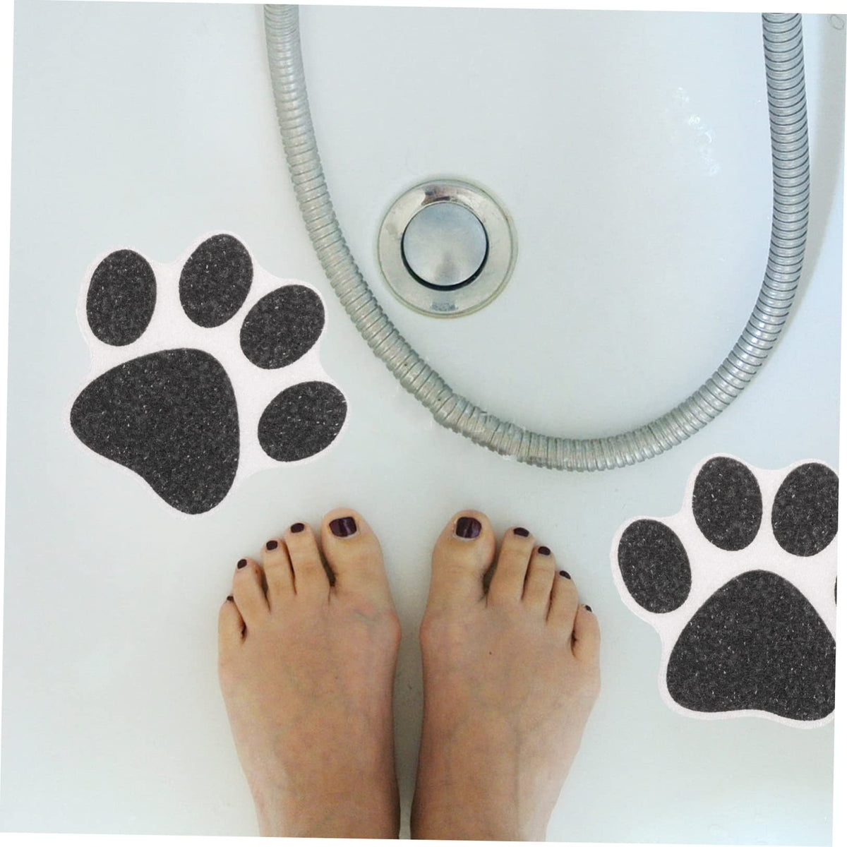 Black Non Slip Bathtub Stickers V406146