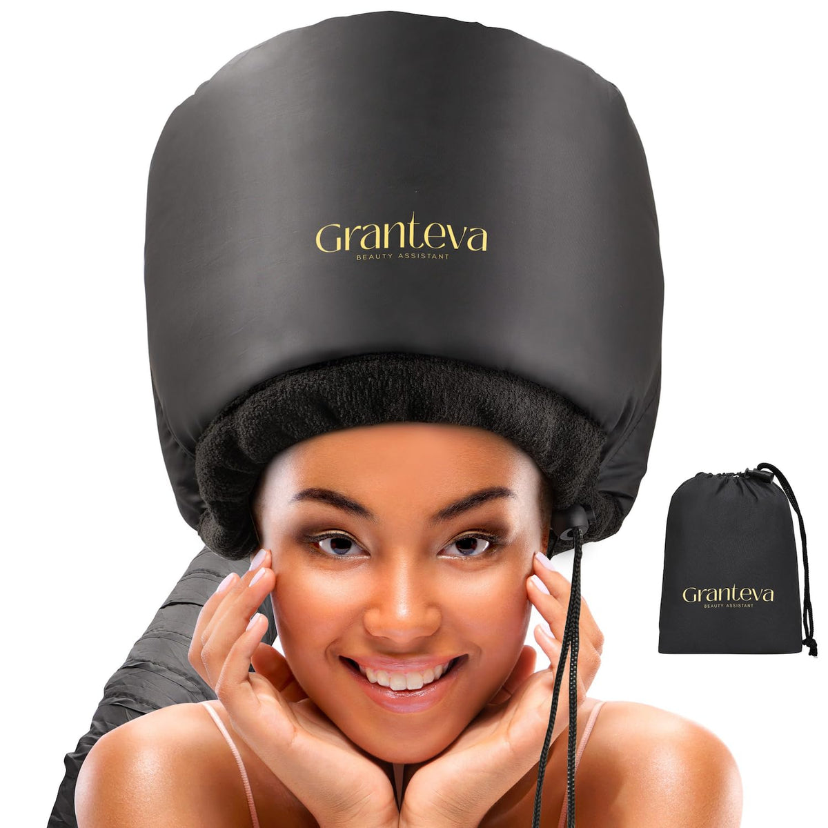 Hooded Hair Dryer Attachment with Headband C24354