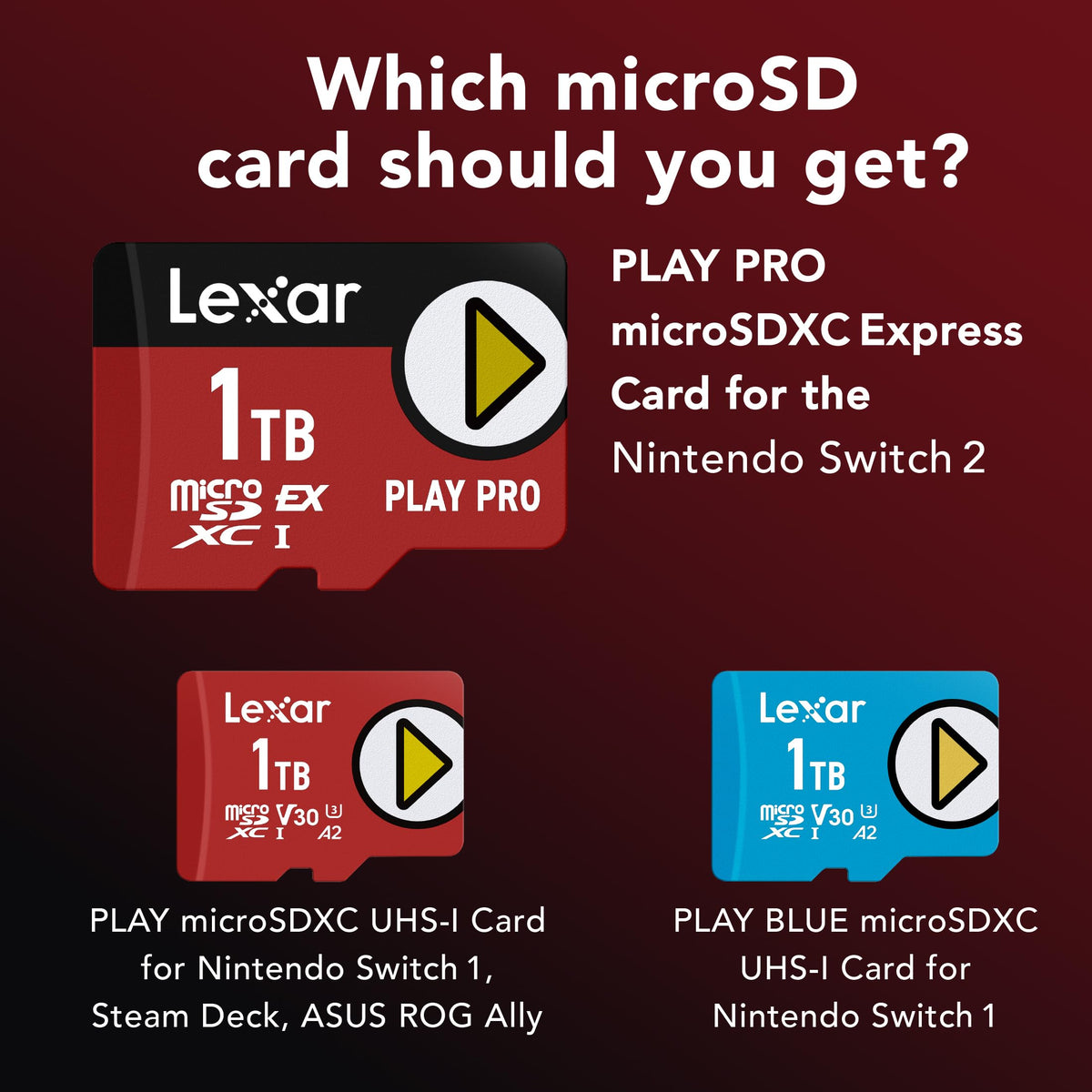 1TB Micro SD Express Card B540205
