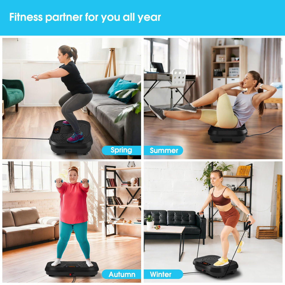 Vibration Plate Exercise Machine I2681