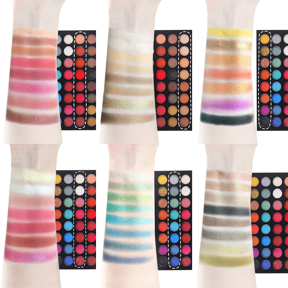48 Colors Shimmer Glitter Eyeshadow Palette N47516