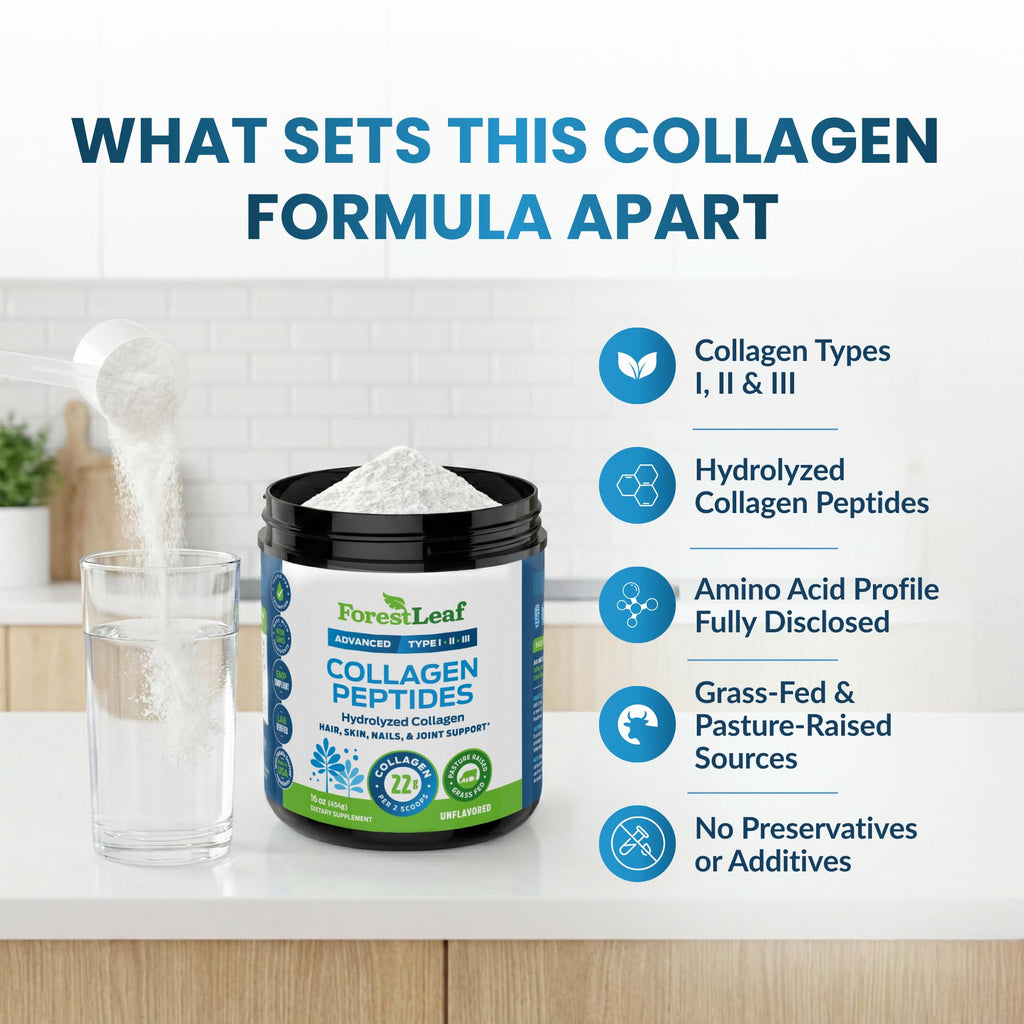 Unflavored Hydrolyzed Collagen Peptides Powder X7397