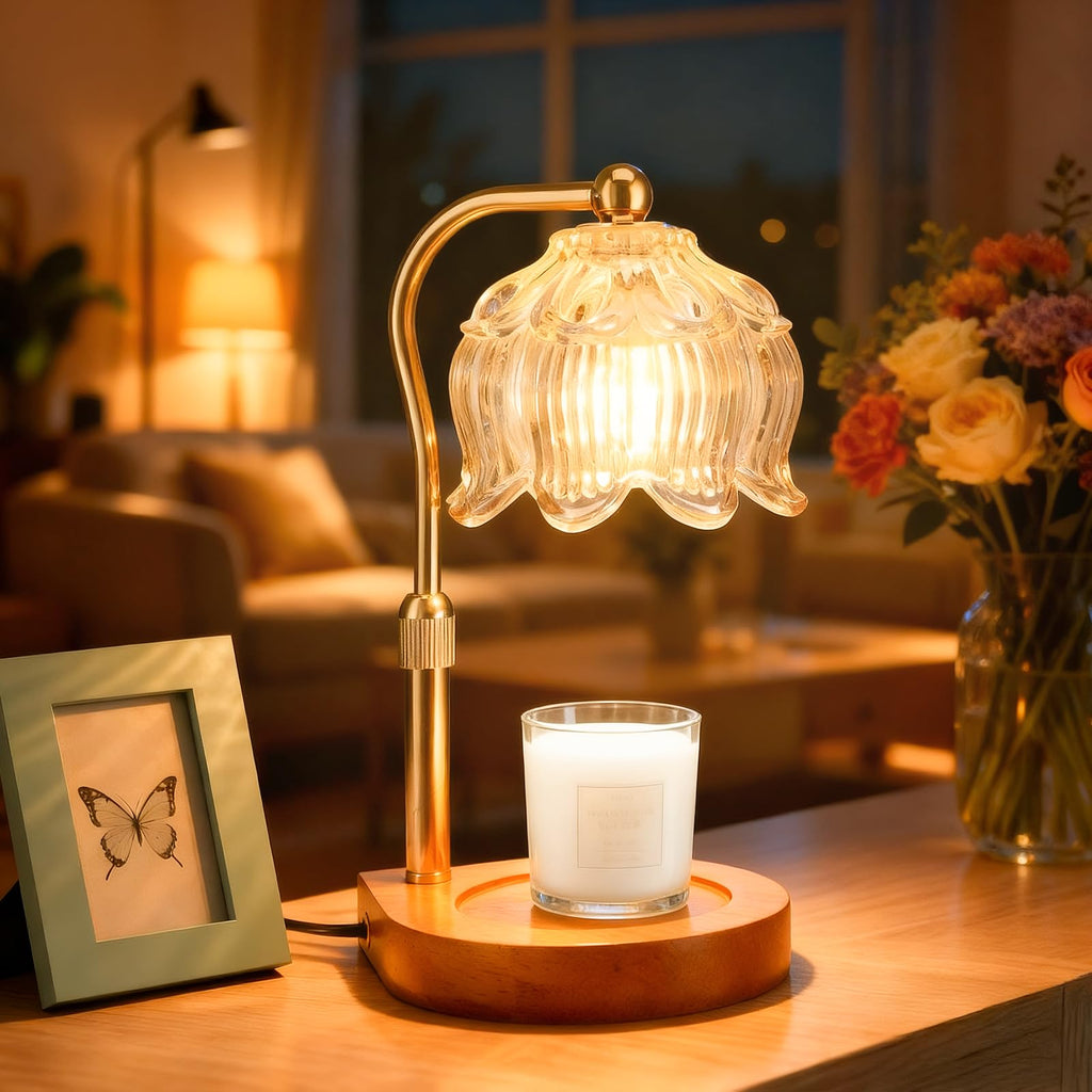 Candle Warmer Lamp with Timer and Dimmer Q432