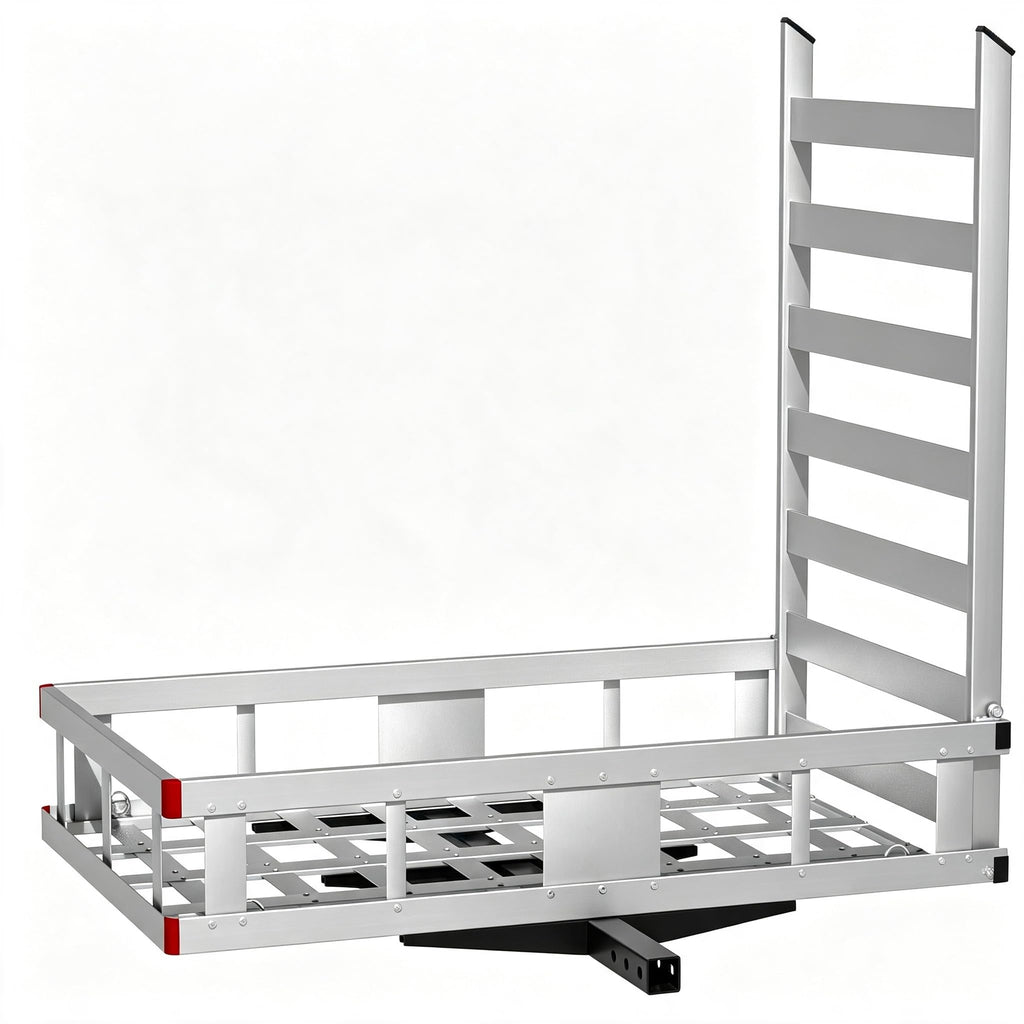 Hitch Cargo Carrier with Ramp, 500 lbs Capacity A75805