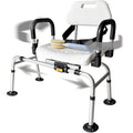 Extra-Wide 360lb Capacity Non-Slip Padded Shower Chair & Transfer Bench G33763