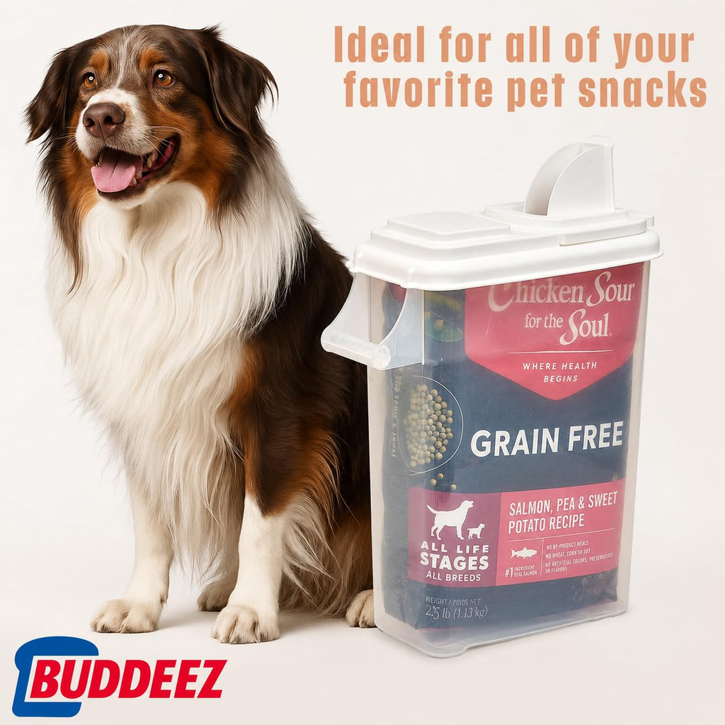 Airtight Pet Food Storage Container 32 Quart with Pour Spout U208139