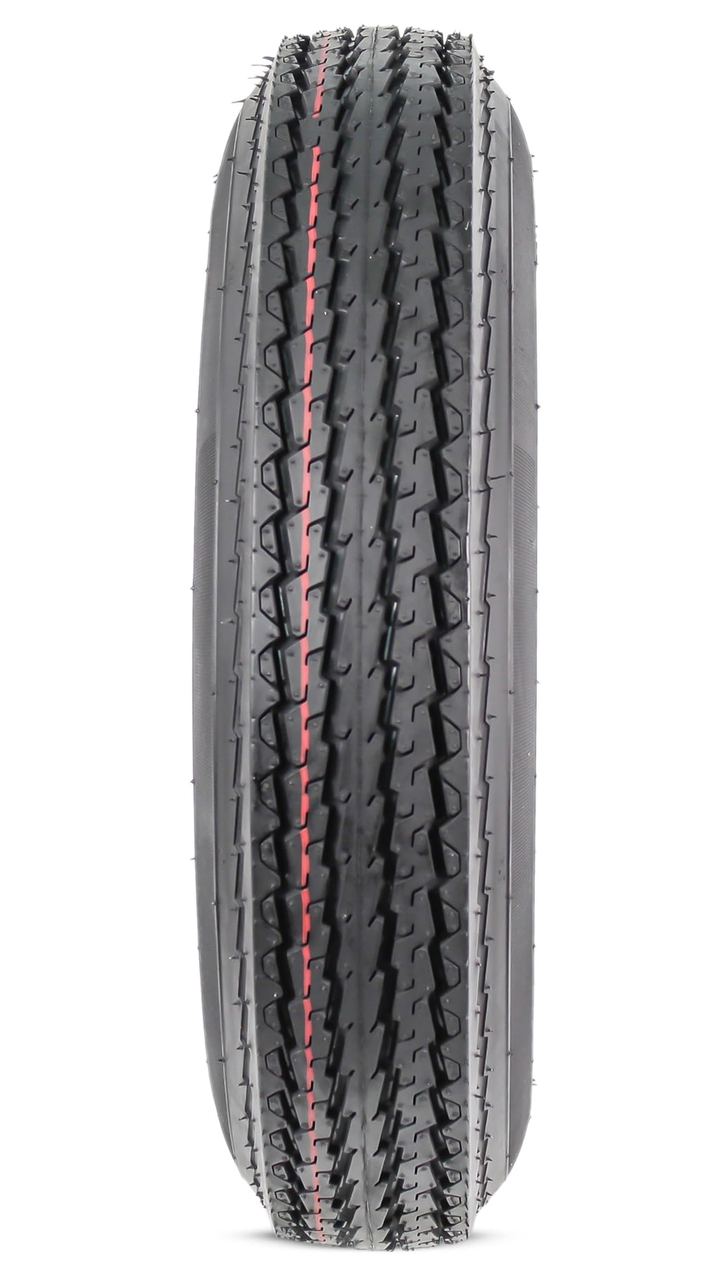 12 Inch 5 Lug Black Trailer Tire Rim Assembly Q259209