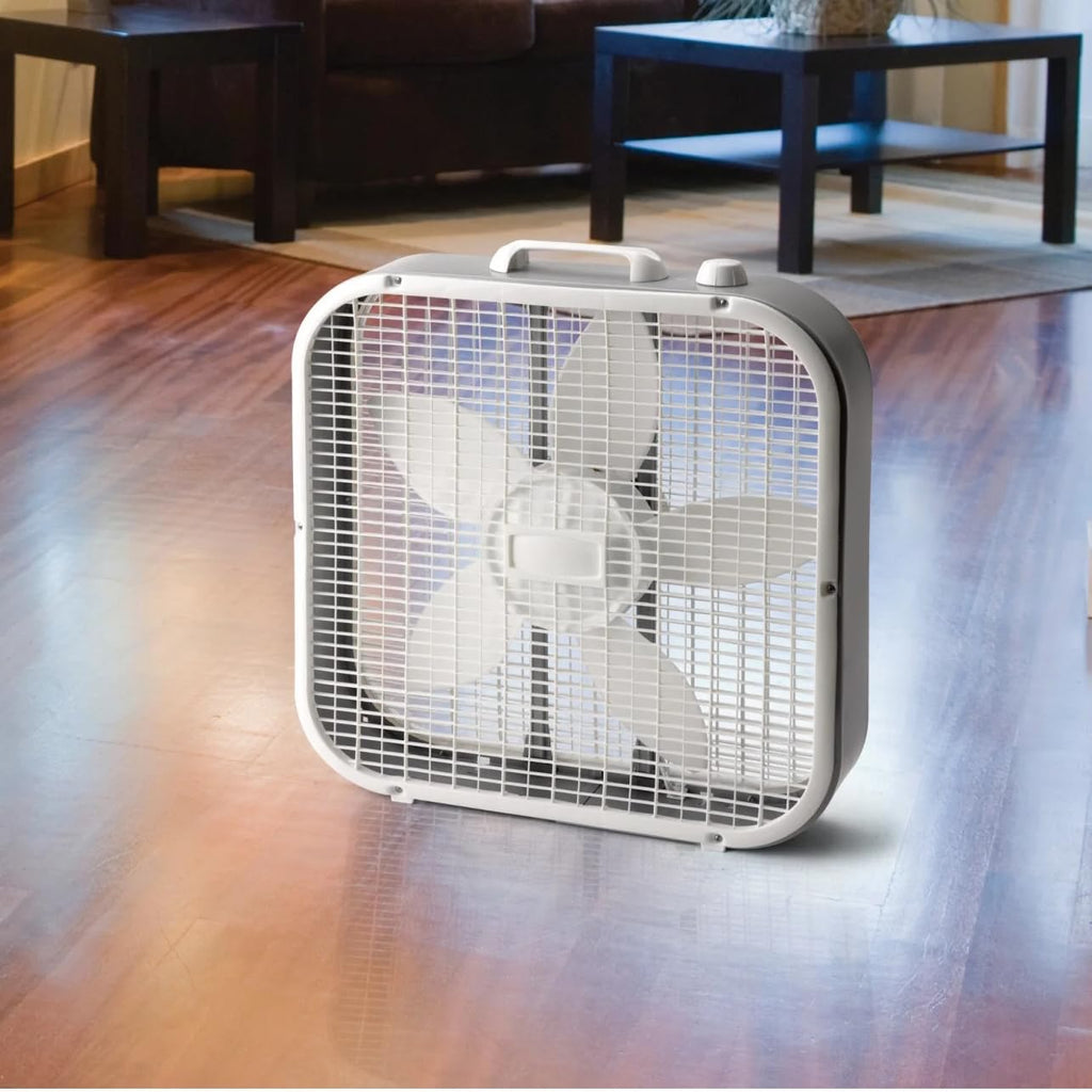 20 Inch Classic Box Fan with Carry Handle B548