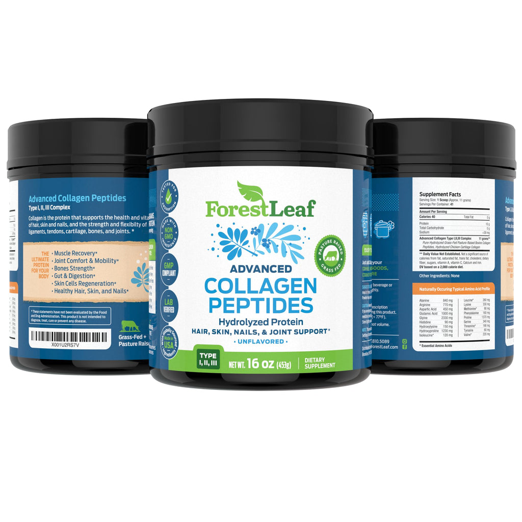 Unflavored Hydrolyzed Collagen Peptides Powder X7397