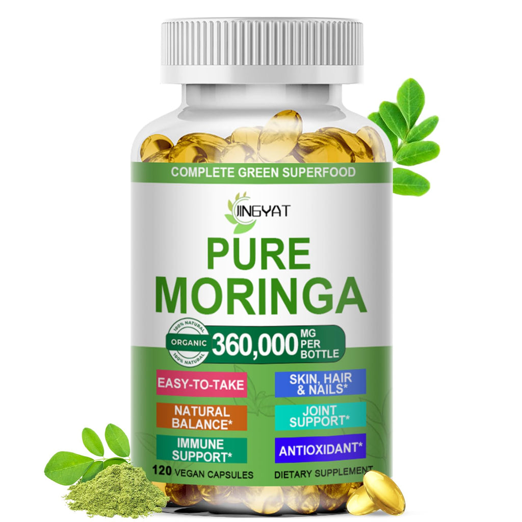 Organic Moringa Oleifera Softgels A2407