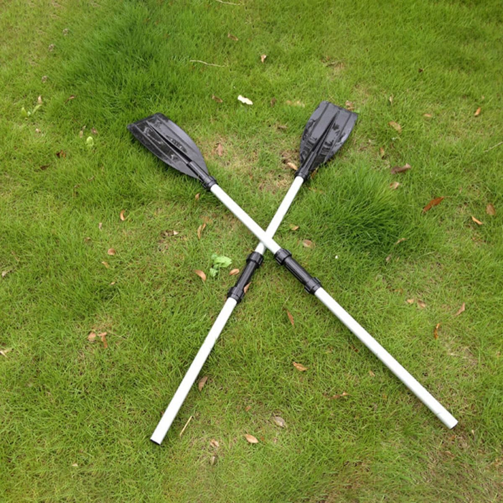 2pcs Portable Telescopic Aluminum Alloy Kayak Paddle T115