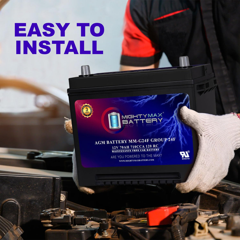 12V 70Ah AGM Replacement Battery Y896