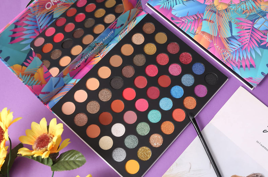 48 Colors Shimmer Glitter Eyeshadow Palette N47516