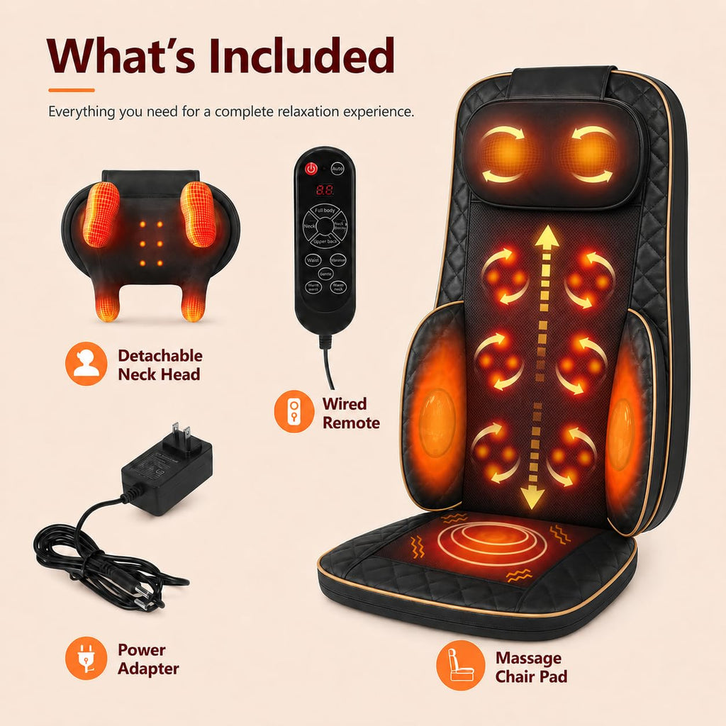 Shiatsu Neck and Back Massager with Heat E97718