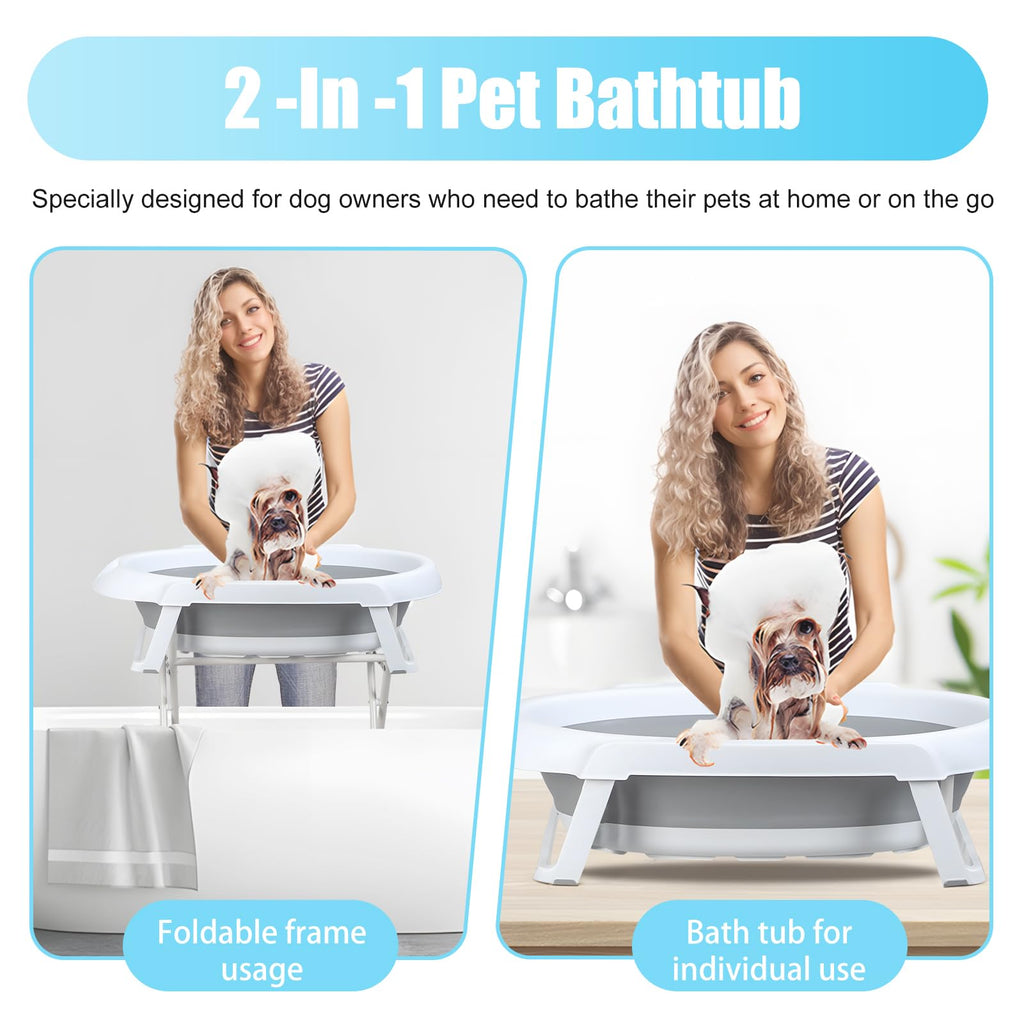 Foldable Portable Dog Bathtub G40934