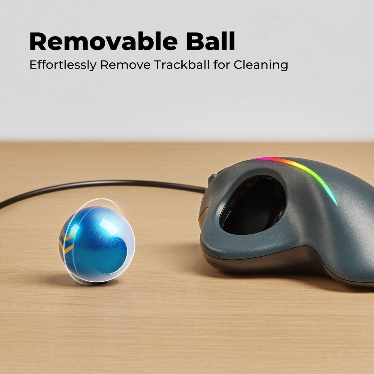 Ergonomic Trackball Mouse C733179