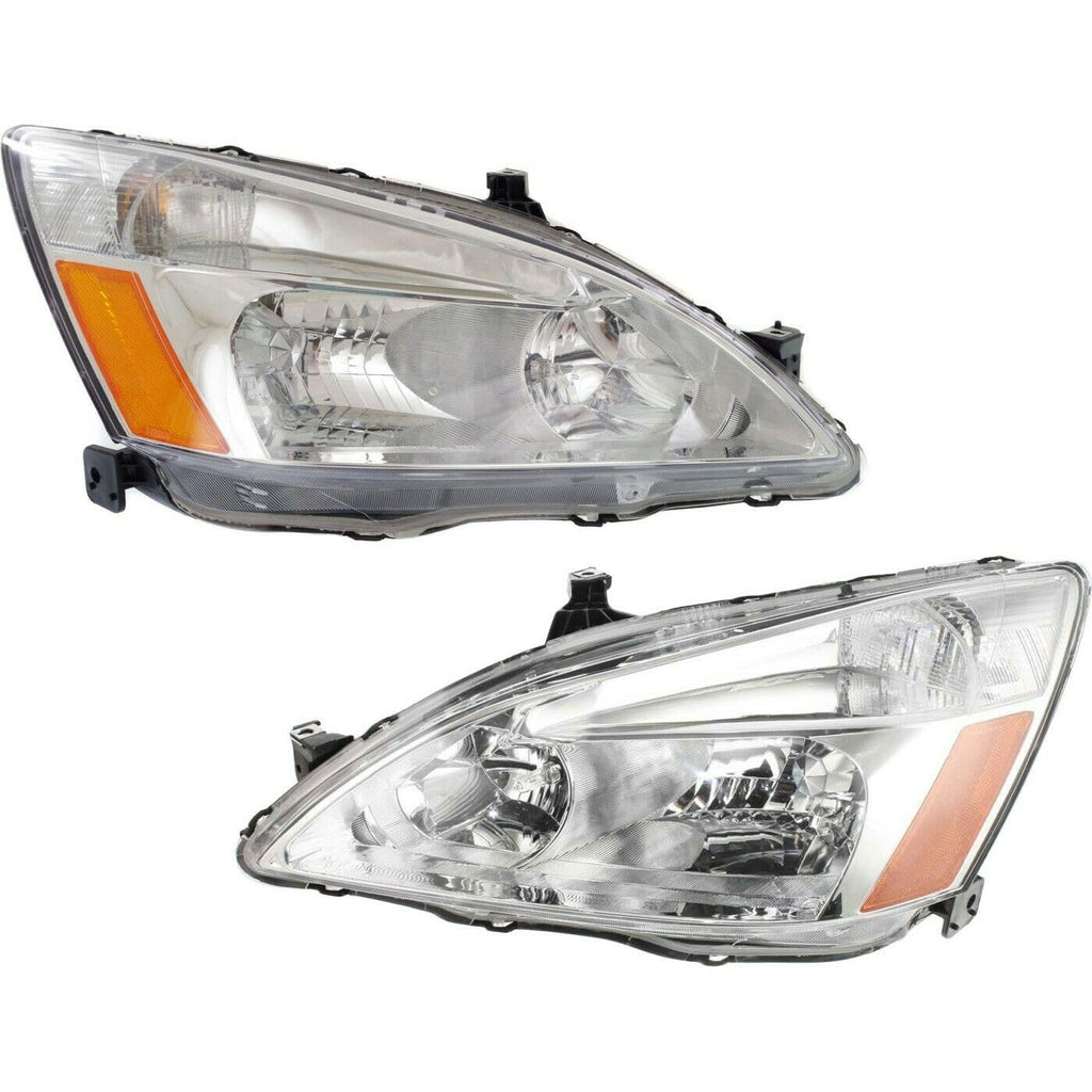 Headlight Left Right Clear Lens N35900