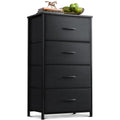 Black 4 Drawer Small Dresser M563