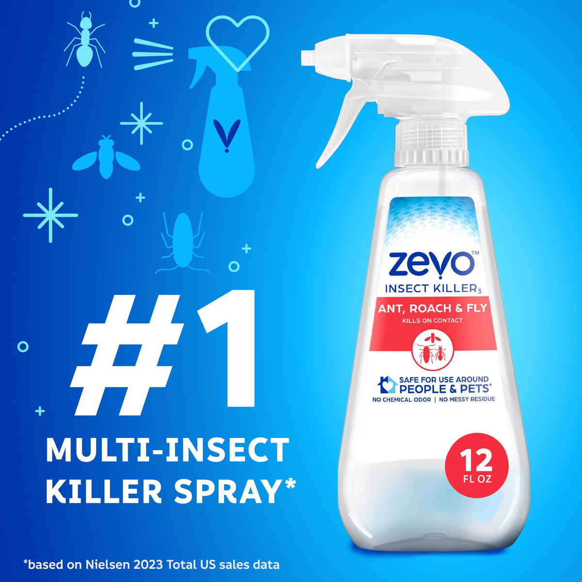 Multi Insect Bug Spray 2 Bottles M1464