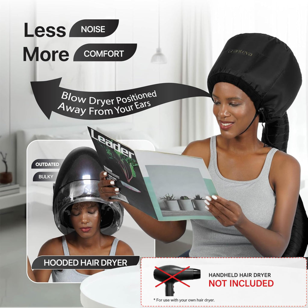 Hooded Hair Dryer Attachment with Headband C24354