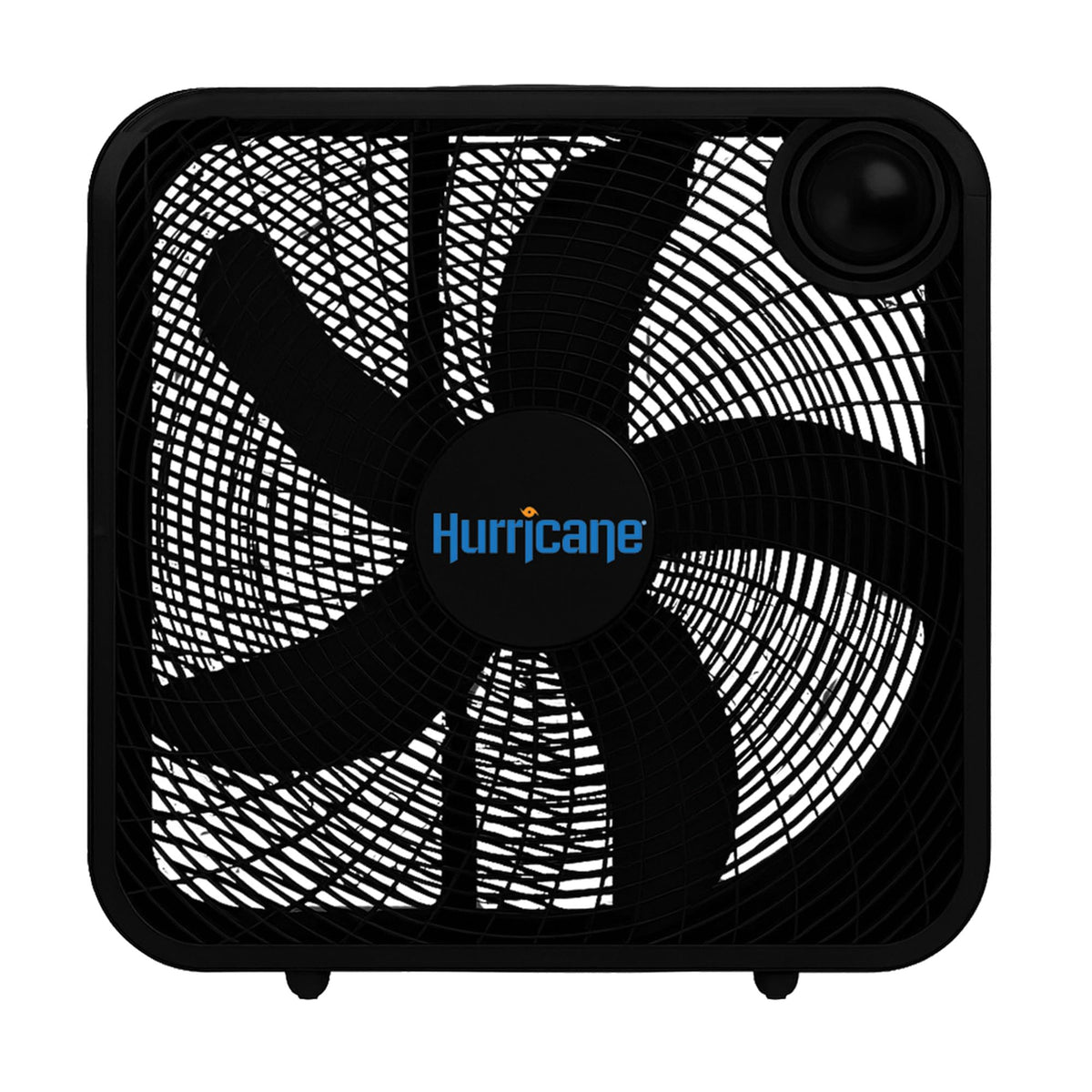 Black 3 Speed 20in Floor Box Fan, 2 Pack B321