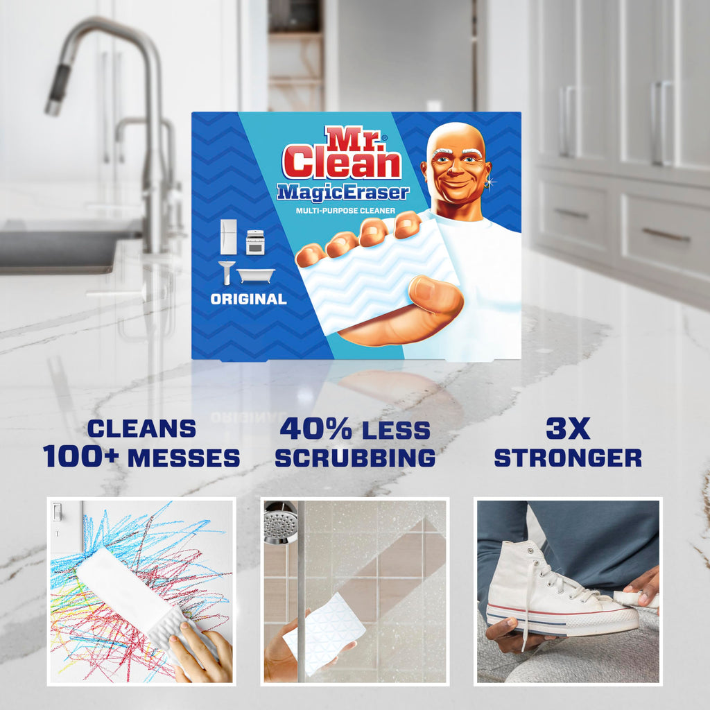 White 6 Count Cleaning Pads L11520