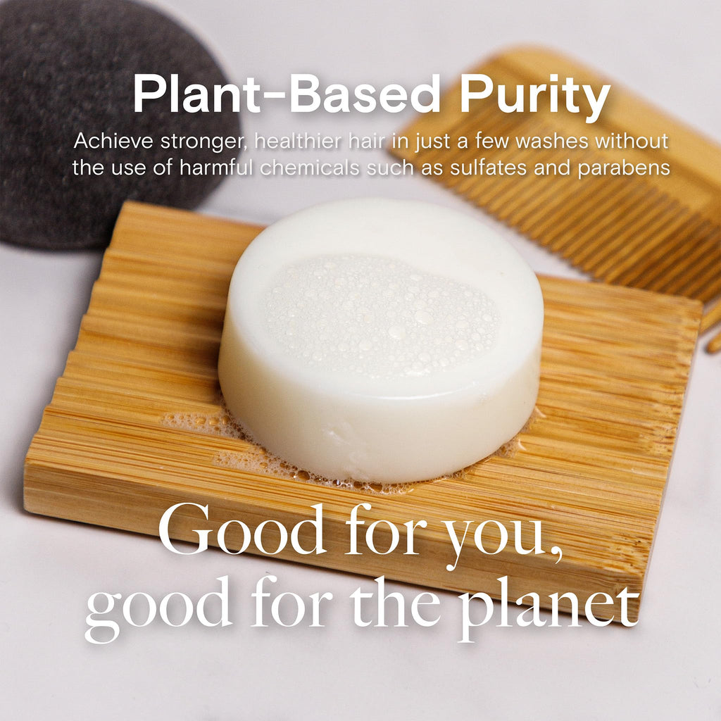 Bamboo Coconut Shampoo and Conditioner Bar Set X9648