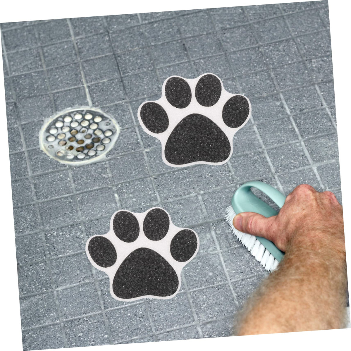 Black Non Slip Bathtub Stickers V406146