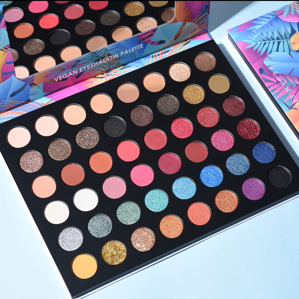 48 Colors Shimmer Glitter Eyeshadow Palette N47516
