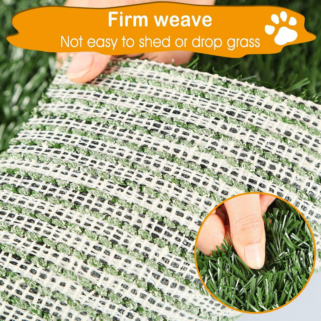 Dog Grass Pad with Tray 25”x 20” Artificial Grass S7999