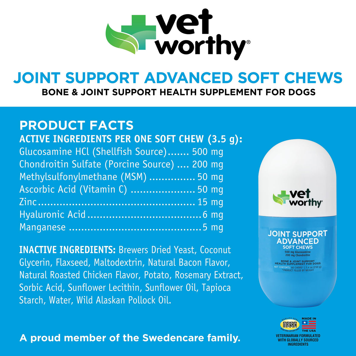 Joint Support Soft Chews for Dogs 60ct D727393