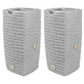 Rain Water Collection Barrel, 2 Pack J619474