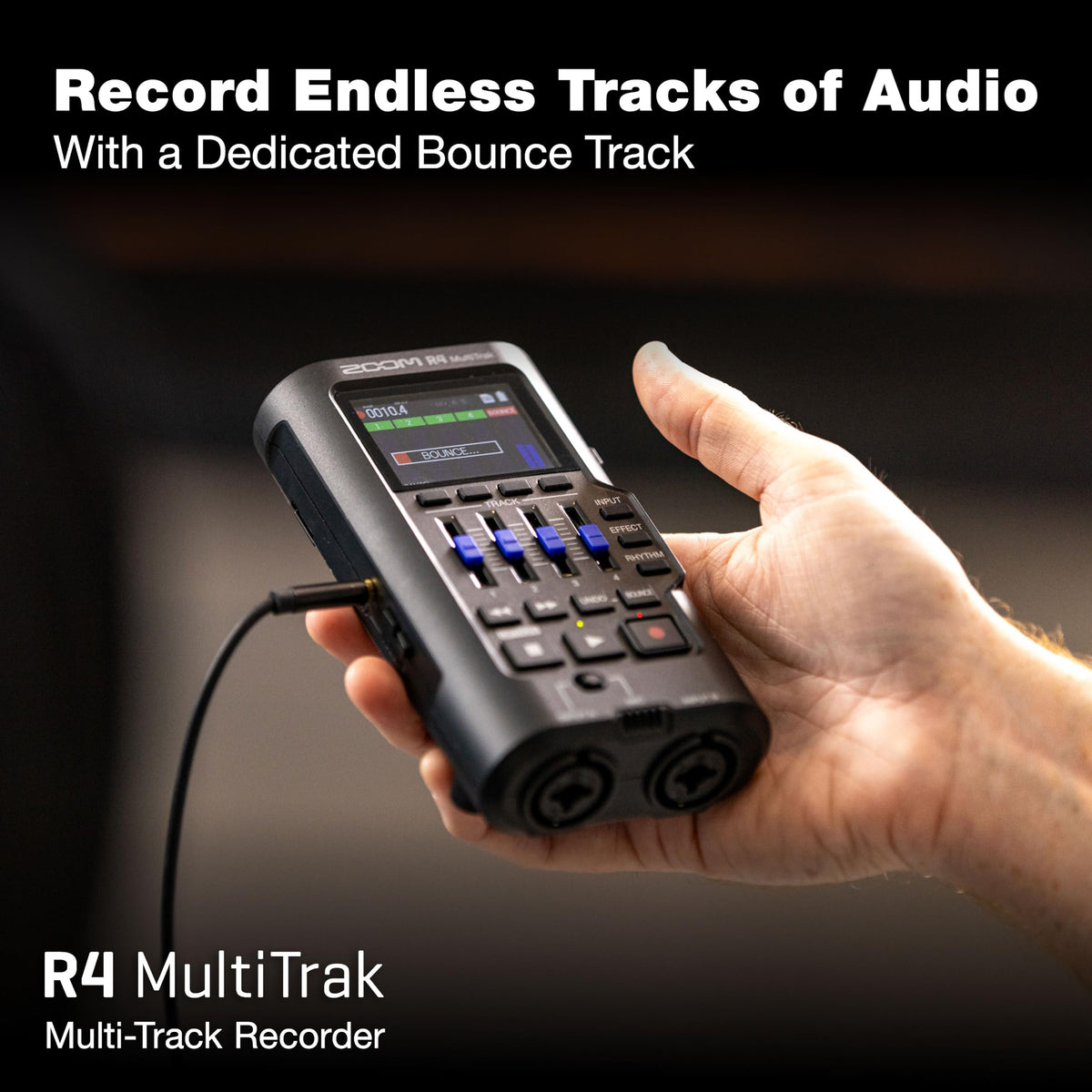 Multi-Track Recorder with 2 XLR/TRS Combo Inputs W58346