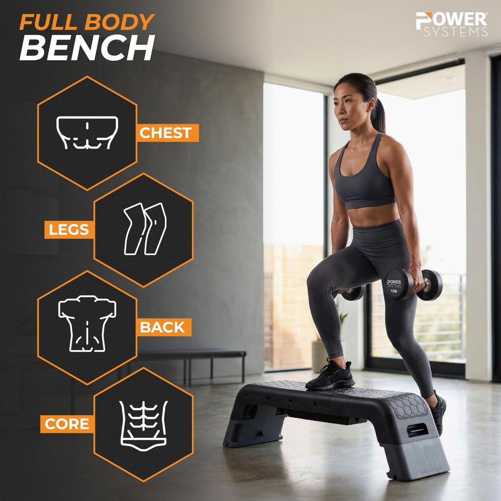Adjustable Step Bench & Weight Bench S30548