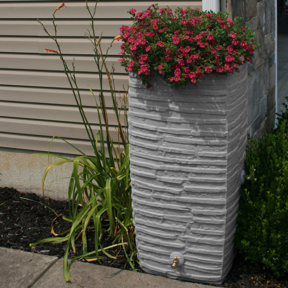 Rain Water Collection Barrel, 2 Pack J619474