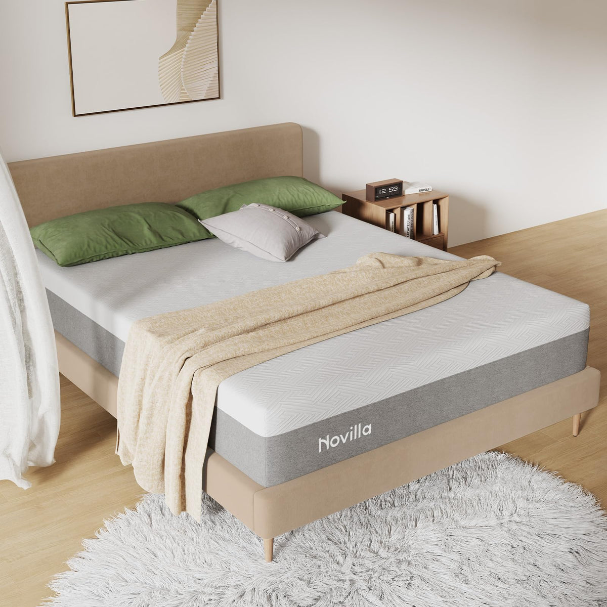 6-Inch Gel Memory Foam Twin Mattress D9553