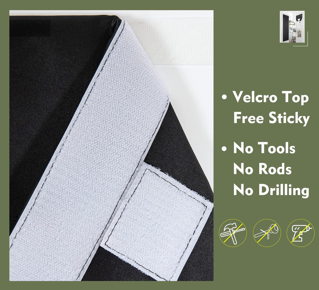 Blackout Tie Up Door Curtain 1 Panel B35540