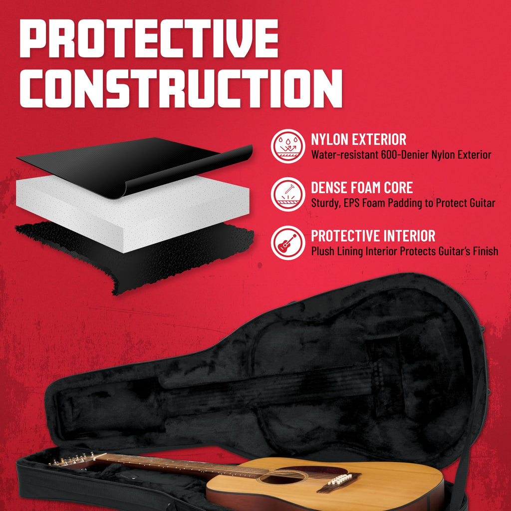 Lightweight Polyfoam Guitar Case I442593